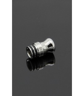 Drip Tip Si-5 Shorty Inox 316L - Alliancetech Vapor