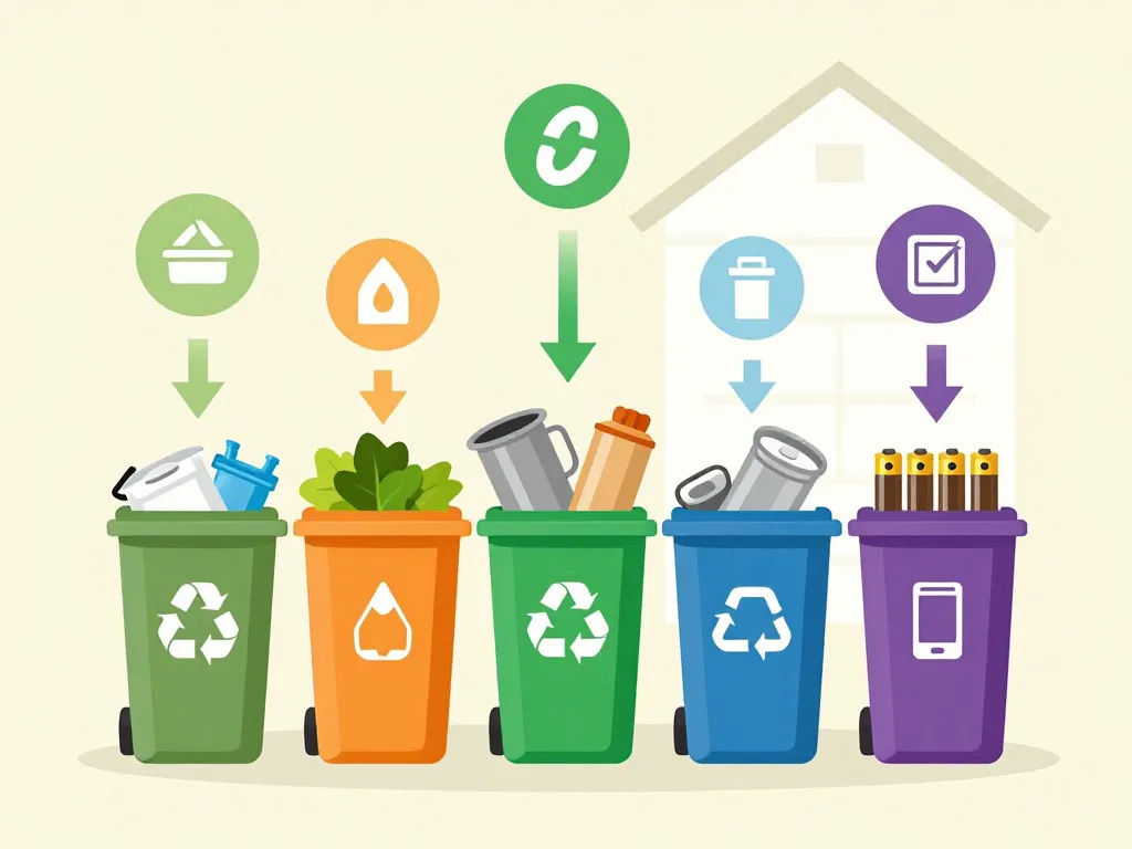 tri déchets déchetterie orgelet diagramme organisation