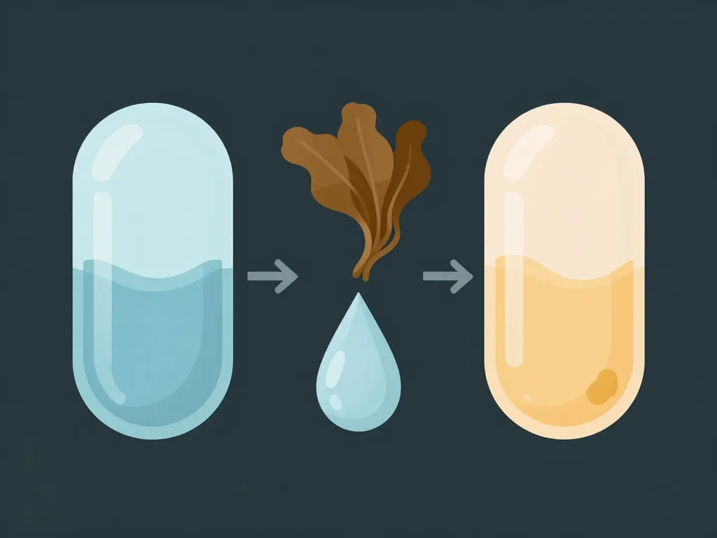Processus fabrication capsule d'eau comestible ingrédients