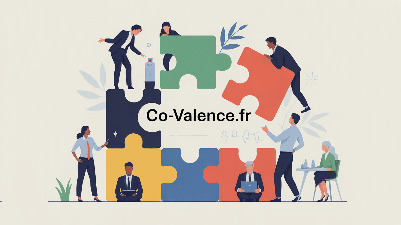 co-valence.fr illustration transformation organisationnelle