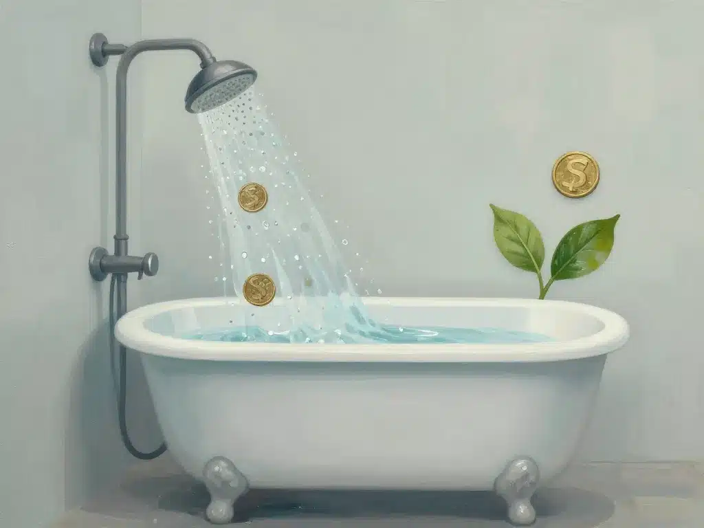 combien de litres d'eau pour une douche impact consommation bain