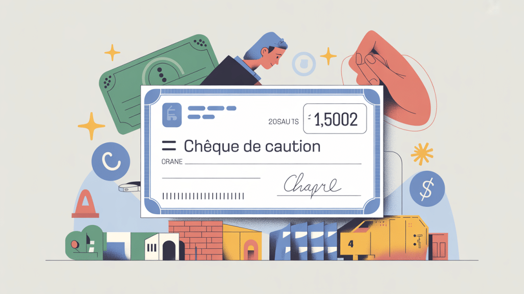 comment faire un chèque de caution non encaissable illustration alternatives