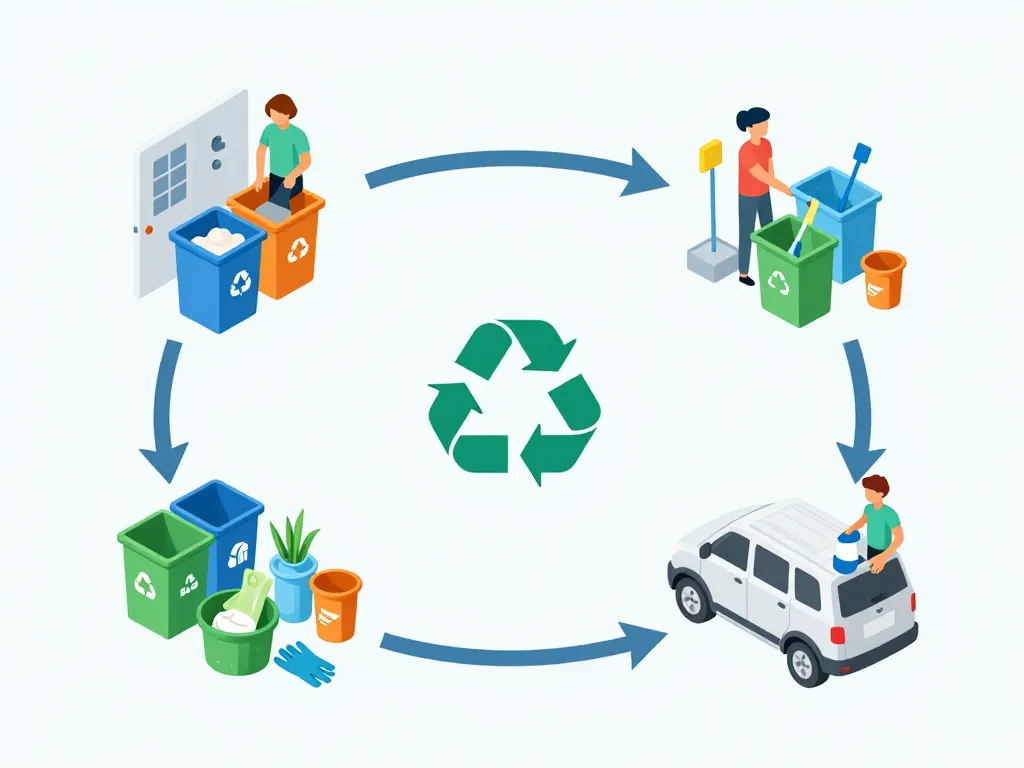 préparer sa visite à la déchèterie romans