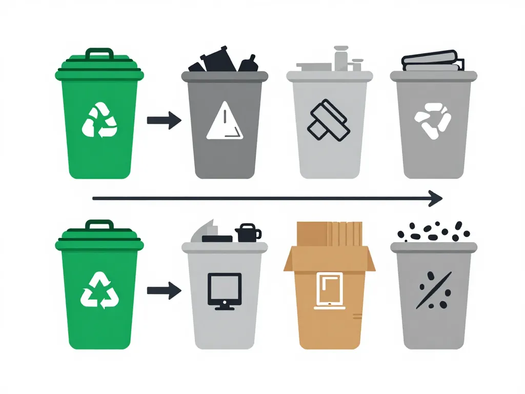 déchetterie saint sever tri bennes déchets