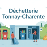 illustration utile déchetterie tonnay charente gestion déchets
