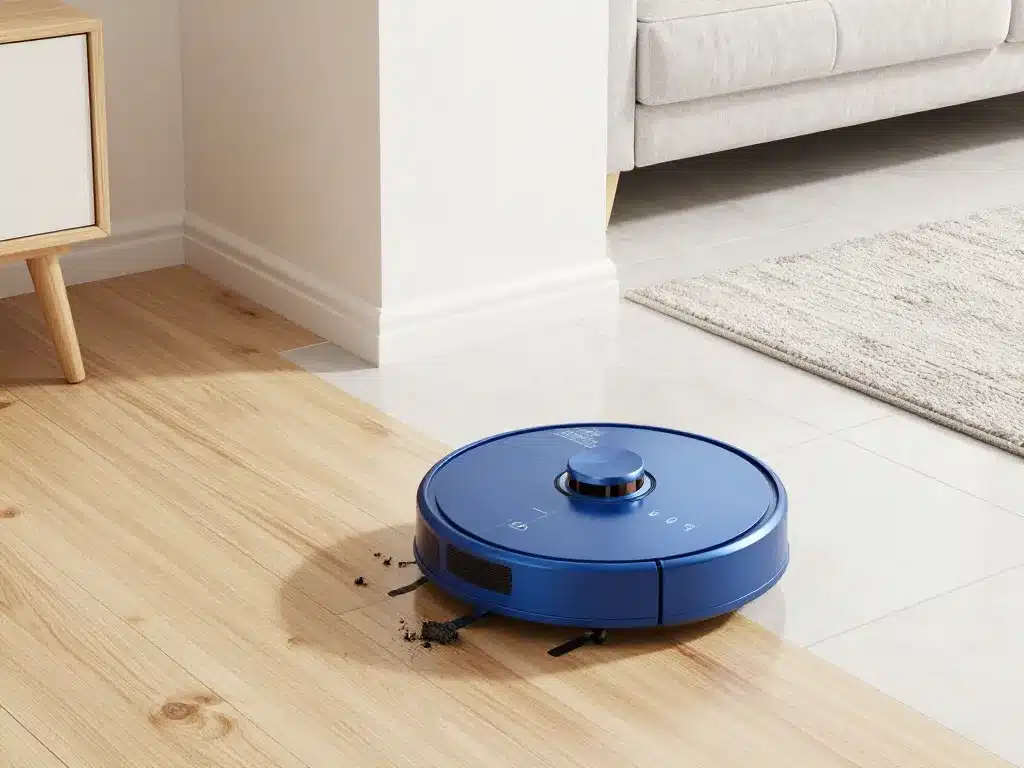 dreame x40 master test aspirateur robot en action sur différents sols
