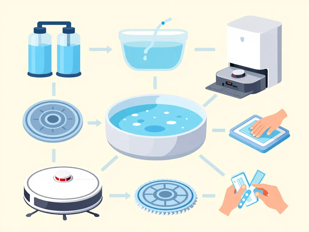 dreame x40 master test station d’accueil serpillère et entretien robot