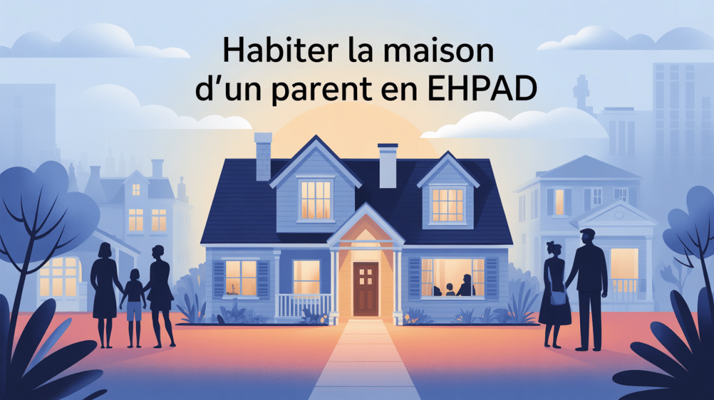 habiter la maison d'un parent en ehpad illustration cadre juridique