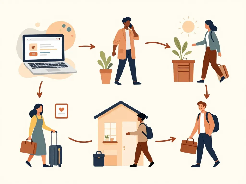 Scène parcours client house of dreamers avis réservation départ