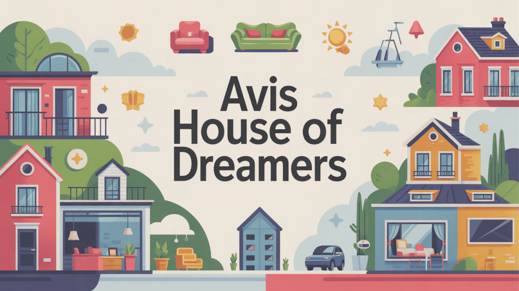 Panorama vectoriel house of dreamers avis logements décorés