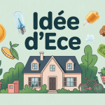 idée d eco maison symboles économies énergie argent environnement