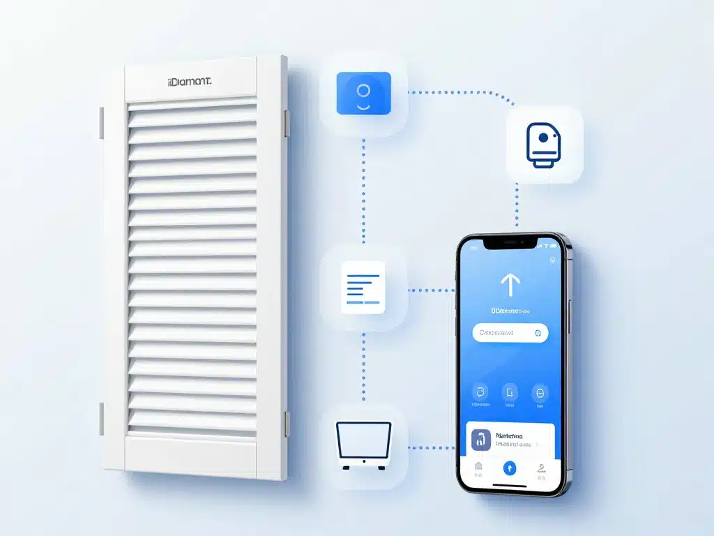 Schéma compatibilité idiamant with netatmo Somfy Legrand Netatmo