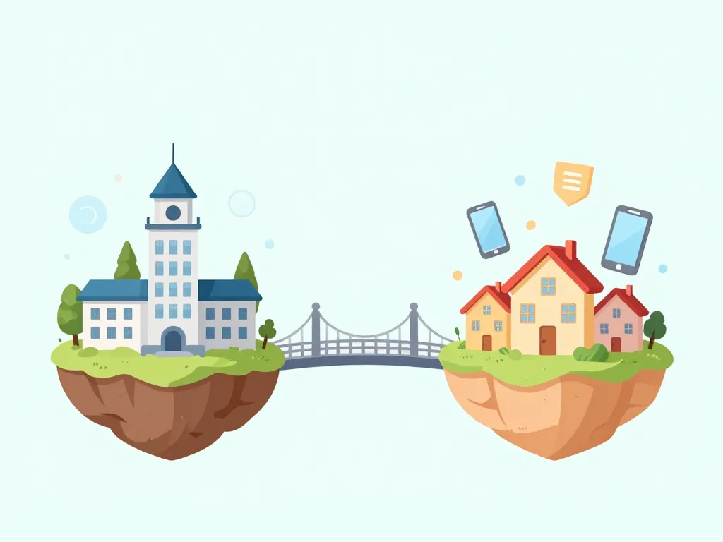 immoventedirect métaphore pont agences particuliers