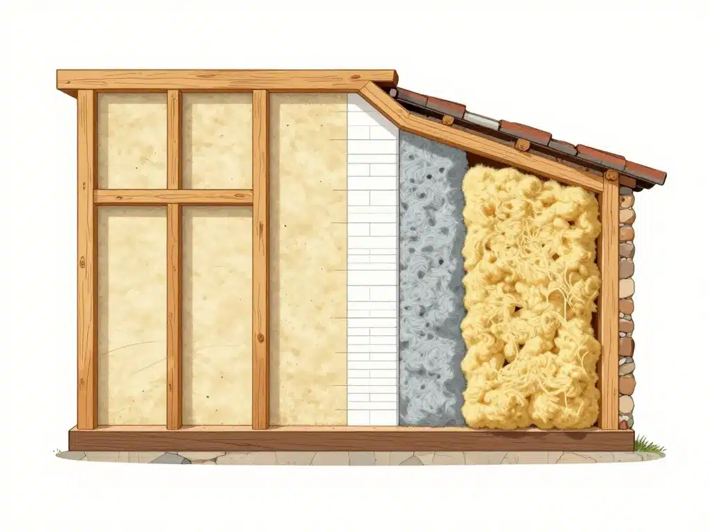 techniques isolation mur intérieur maison ancienne