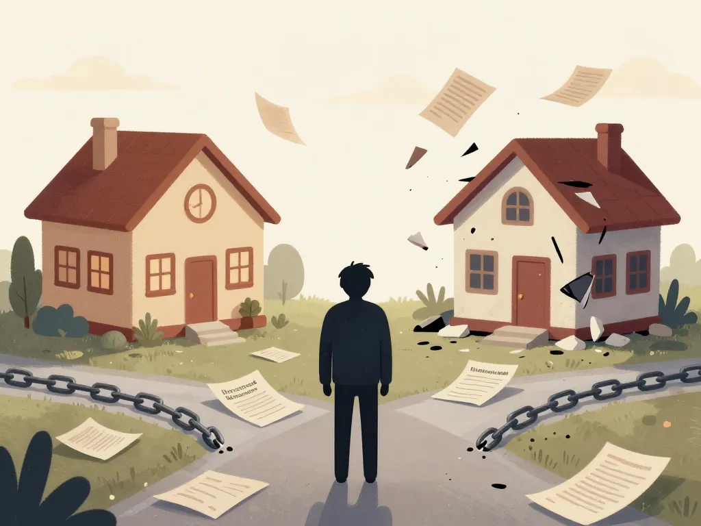 j'ai menti pour un prêt immobilier illustration conséquences financières