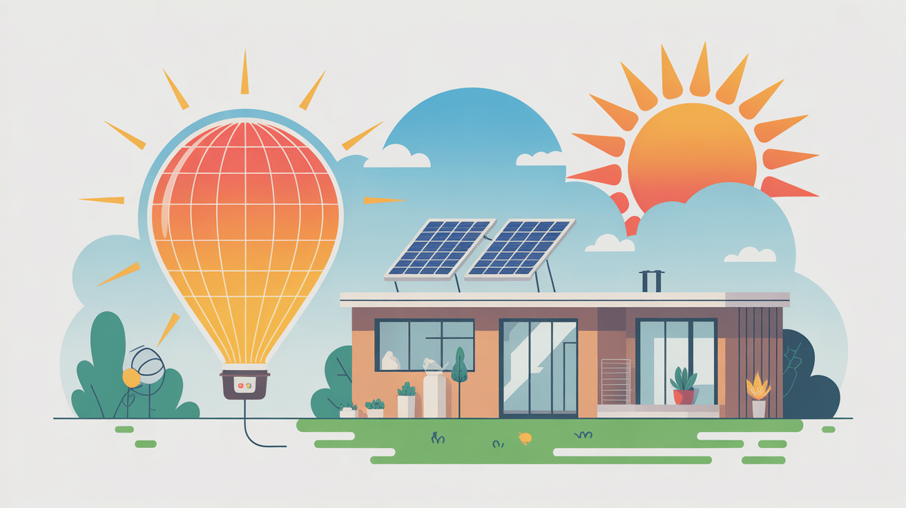 kit transformation ballon électrique en chauffe eau solaire maison moderne