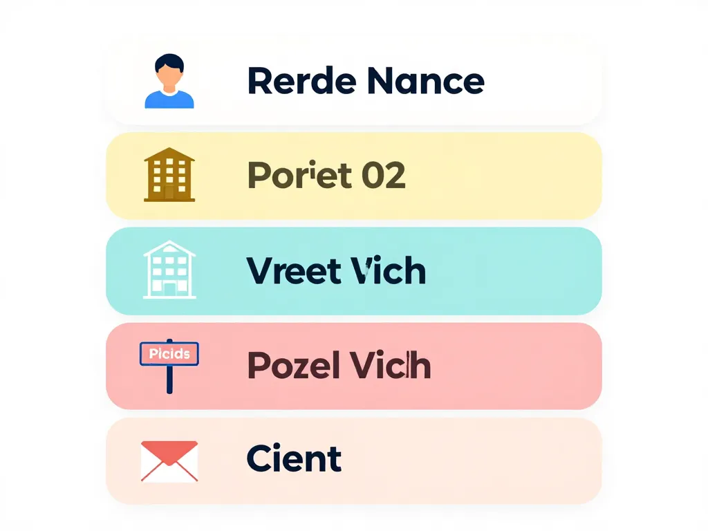 libelle de l'adresse structure blocs essentiels