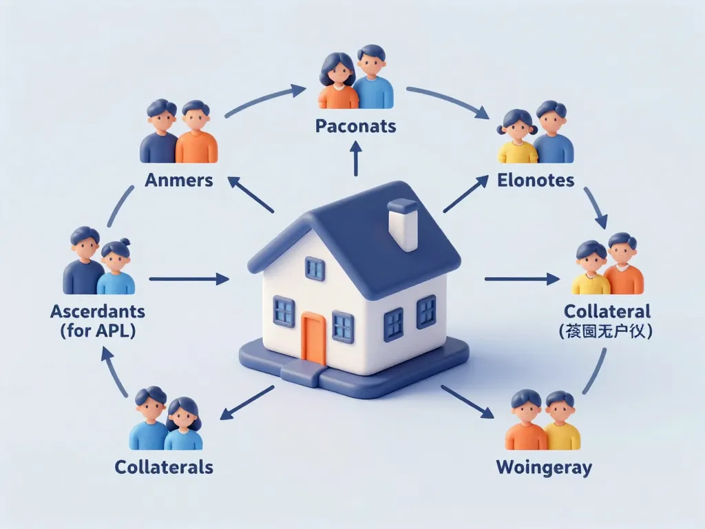 louer à un membre de sa famille apl schéma famille APL conditions