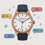 maison du temps montre avis illustration centrale et bulles d'avis