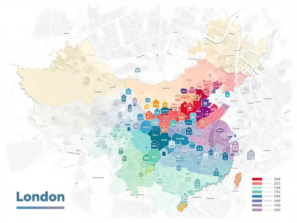 maison londonienne diversité quartiers prix types