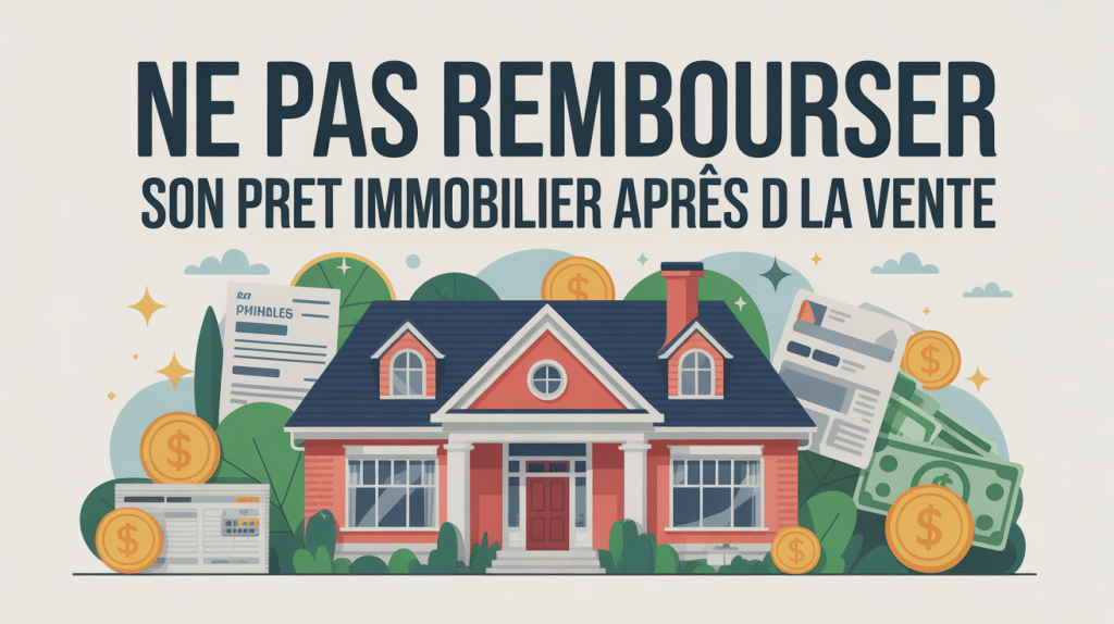 illustration principale ne pas rembourser son prêt immobilier après la vente forum