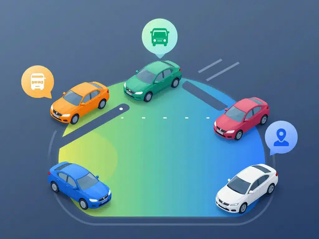 Visuel comparatif tarifs et services Parking Nomad