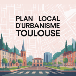 illustration plan local d'urbanisme toulouse ambiance urbaine