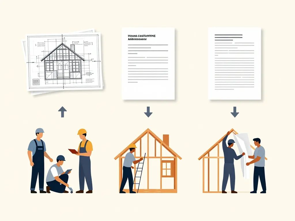 planning construction maison étapes organisation projet