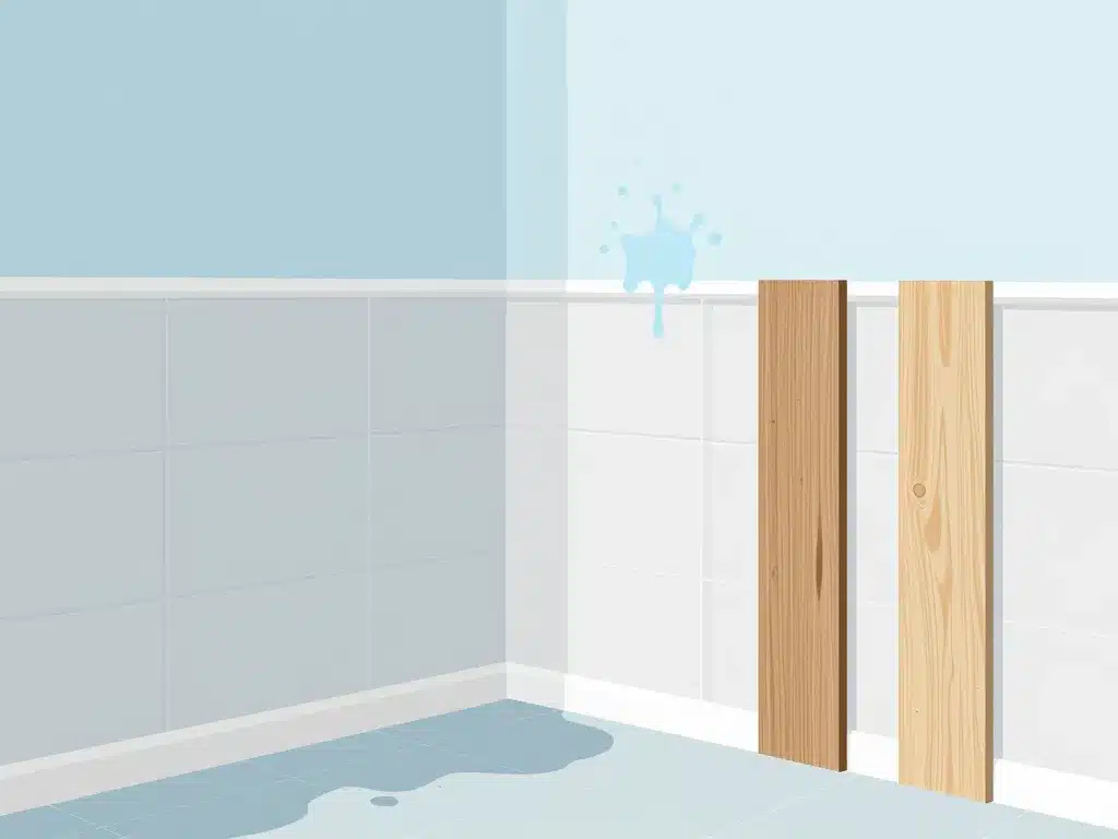 Visuel plinthe pour salle de bain matériaux humidité