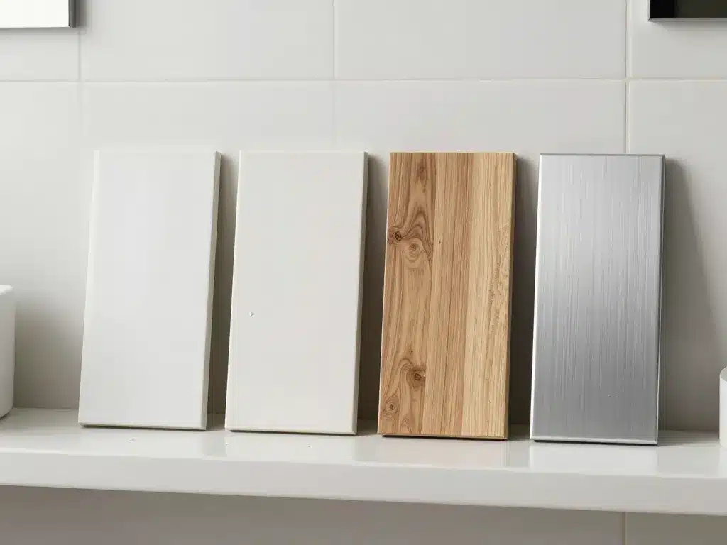 Comparatif plinthe pour salle de bain carrelage pvc bois aluminium