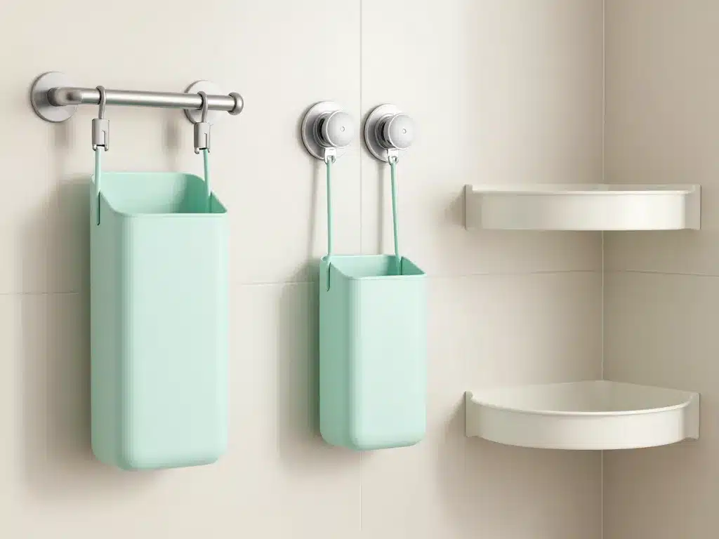 différents types de serviteur de douche dans une cabine