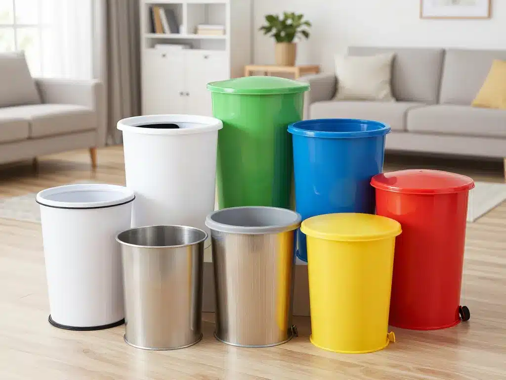Bacs de tri adaptés maison et appartement