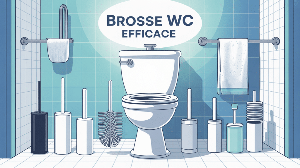 illustration brosse wc la plus efficace modèles modernes