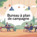 Aperçu stylisé bureau Plan de Campagne moderne