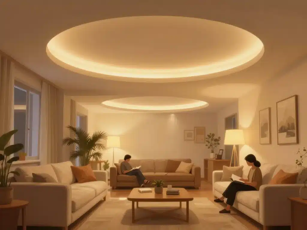 eclairage pour plafond créer ambiance lumineuse