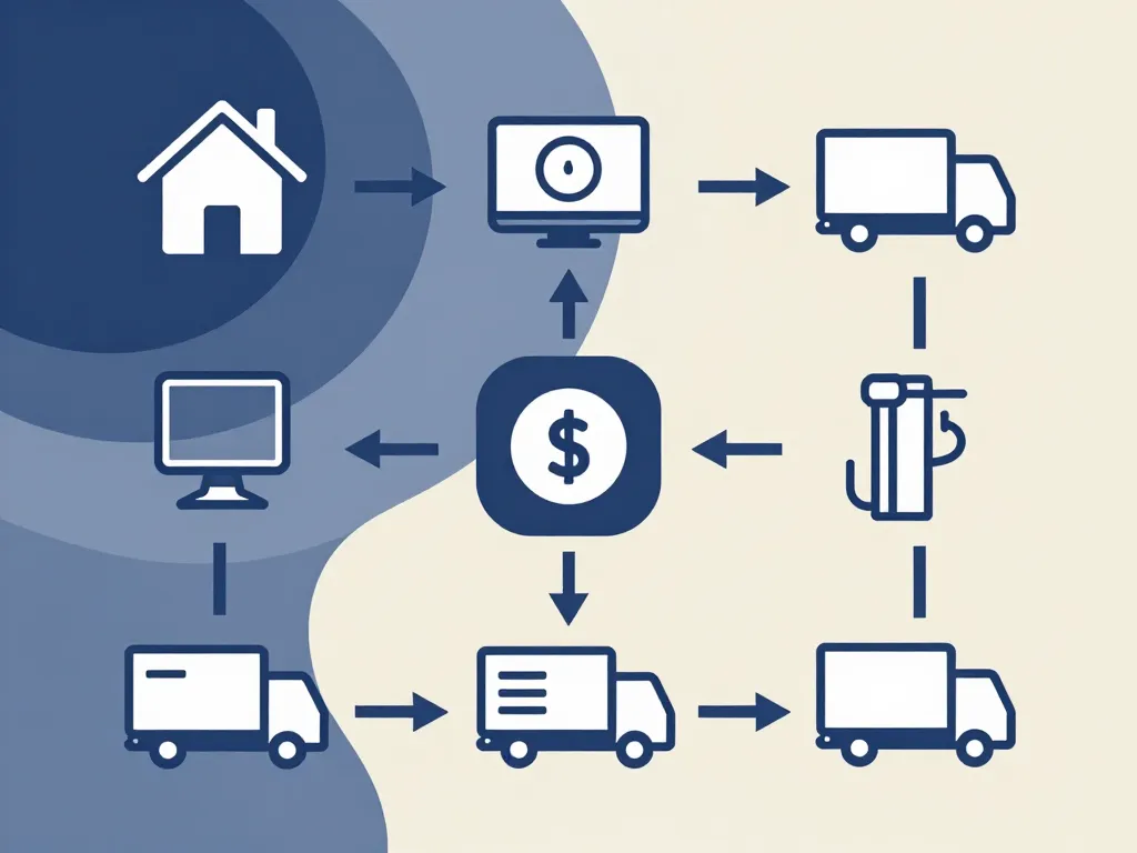 Schéma fonctionnement Hellofioul plateforme fioul