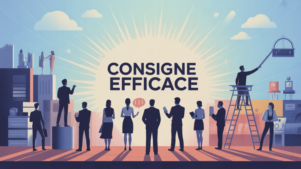 Illustration de la consigne efficace