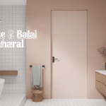 porte balai mural fixé mural élégant salle de bain