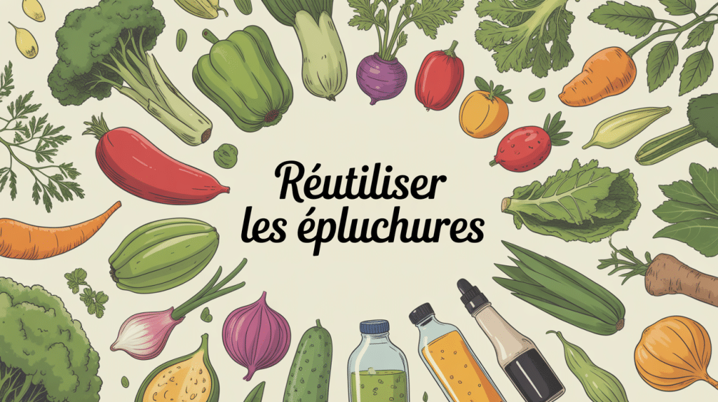que faire avec des épluchures illustration usages cuisine maison jardin