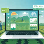 illustration terre net ordinateur météo graphiques