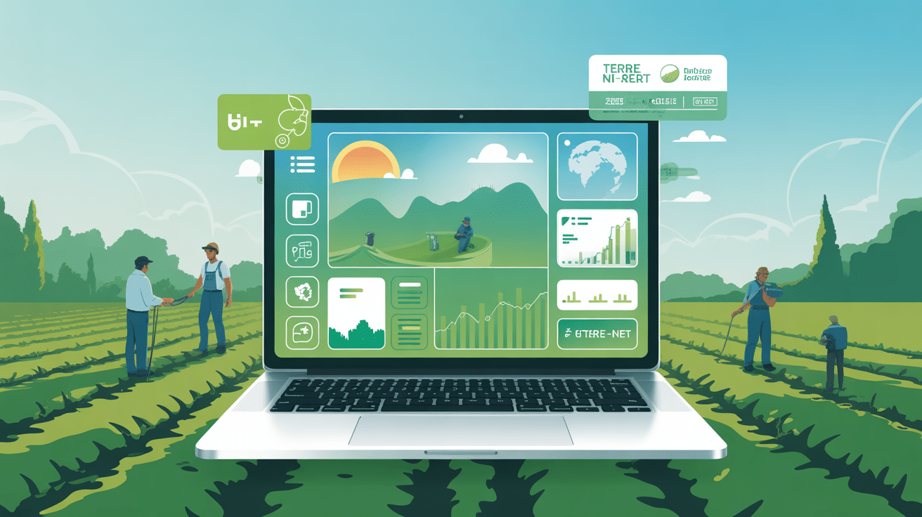 illustration terre net ordinateur météo graphiques