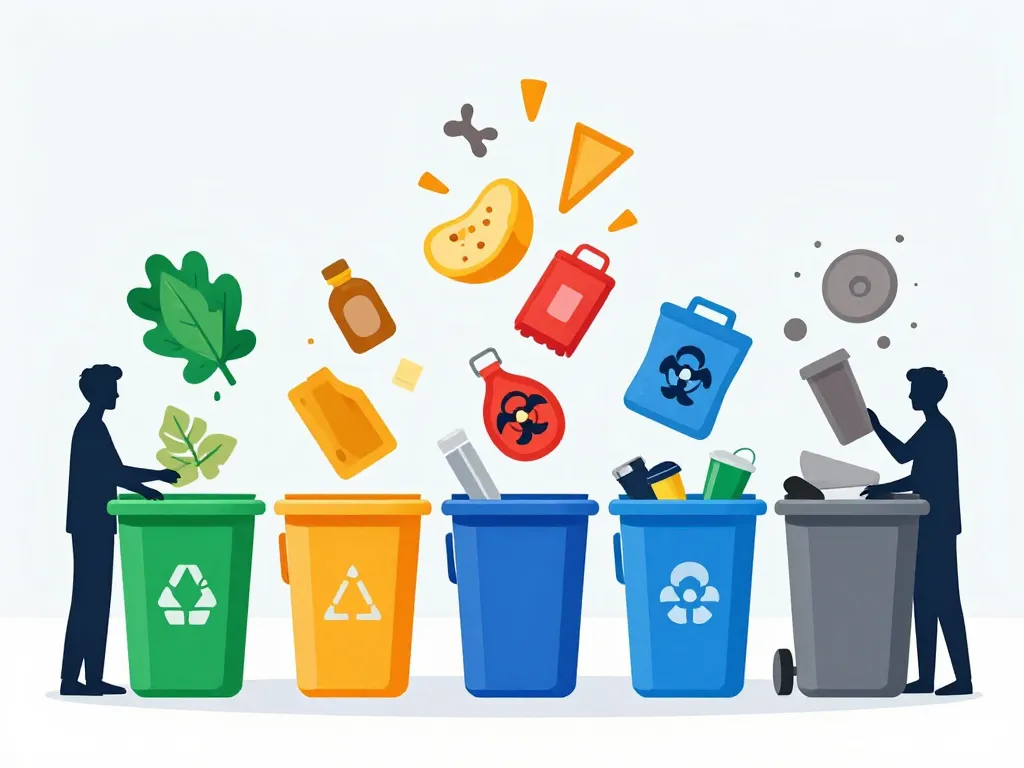 tri déchets déchetterie Cholet