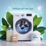 nettoyer lave-linge astuce grand-mère illustration vinaigre