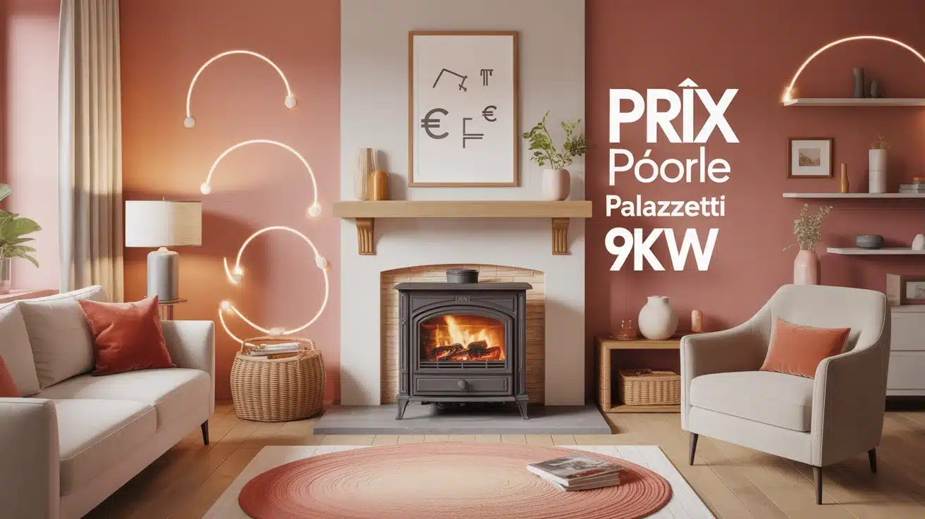 poêle à granulés palazzetti 9kw prix salon chaleureux