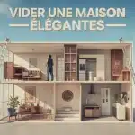 vider une maison gratuitement, techniciens triant meubles