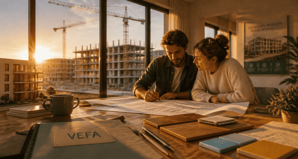 Faut il acheter en VEFA aujourd'hui couple consultant plans appartement