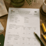 Fiscalité SCPI étrangère formulaire 2047