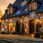 meilleur projecteur facade noel motifs lumineux maison