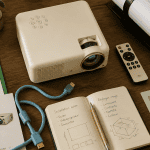 meilleur projecteur qualité prix sur table avec accessoires