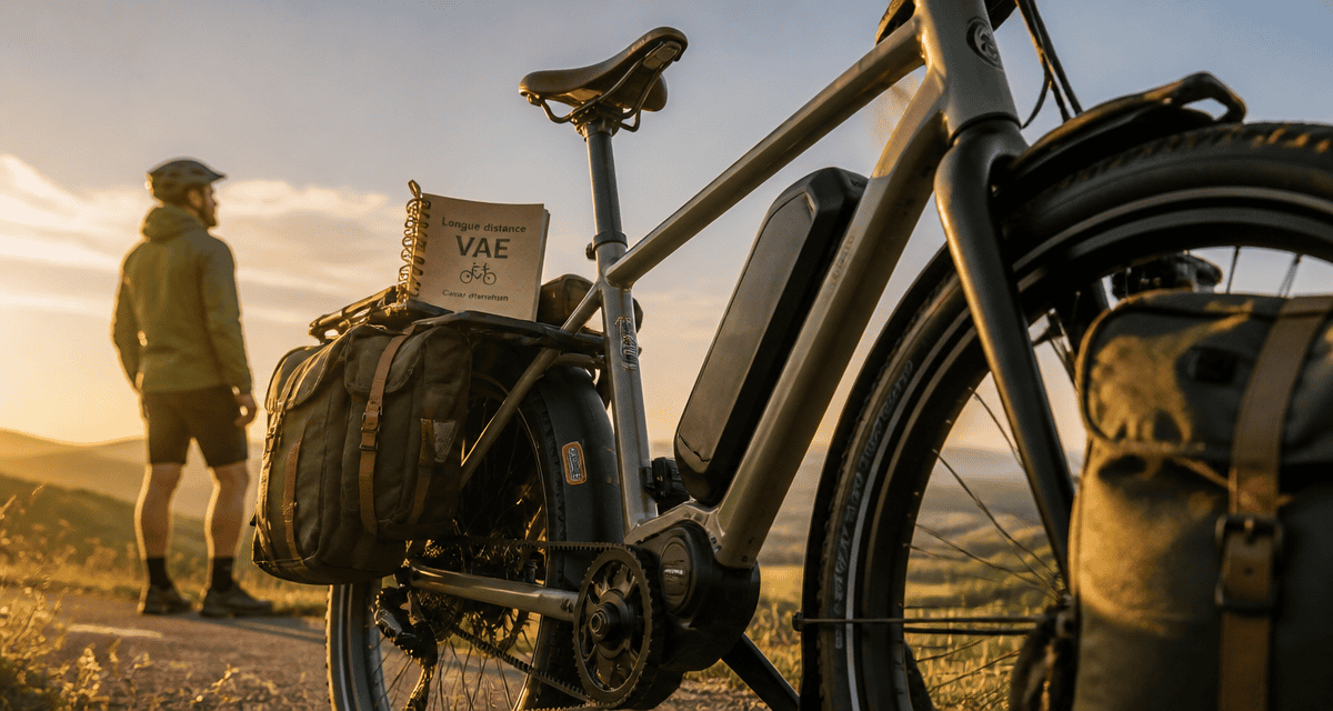 meilleurs vélos électriques longues distances scolinfo sur route au lever du soleil